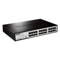 D-LINK 24 PORT 10/100/1000 DGS-1024D YÖNETİLEMEZ GİGABİT SWITCH METAL Metal Kasa Rackmount Switch - 1